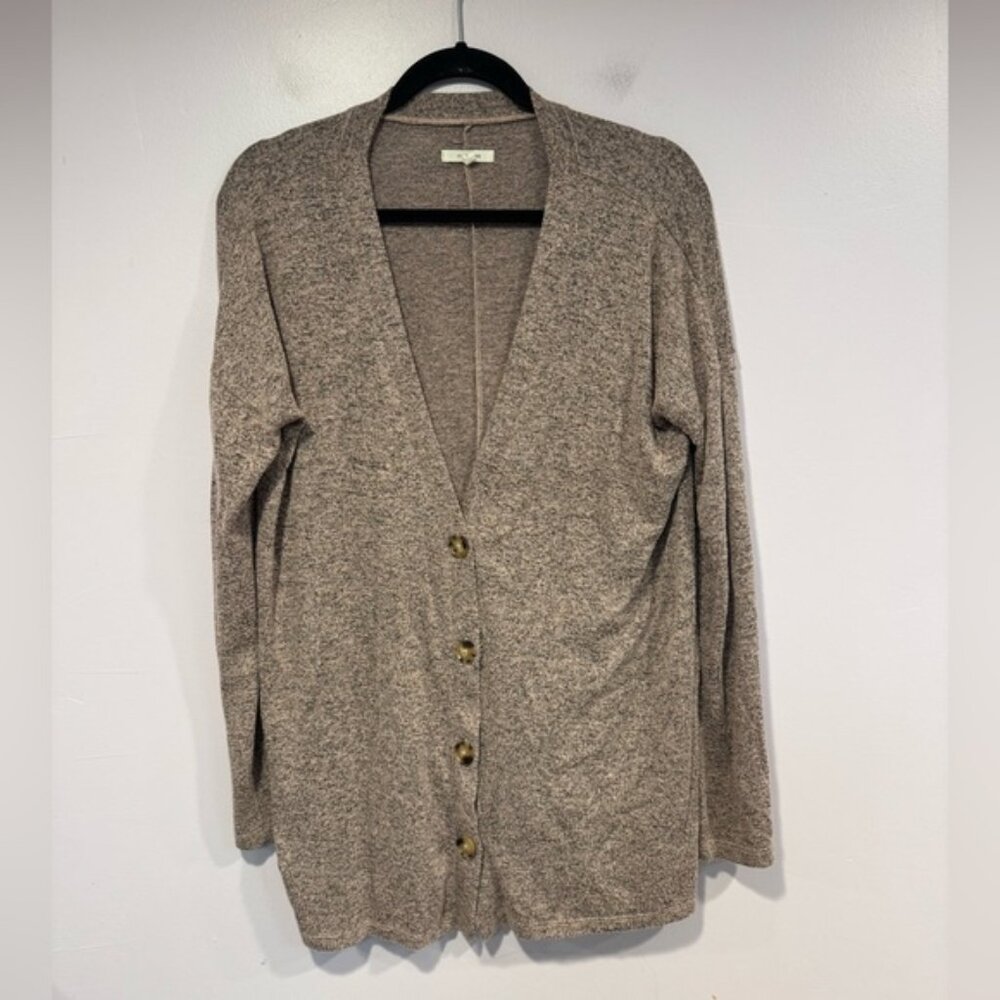 Pink Marled soft Maurice’s oversized cardigan